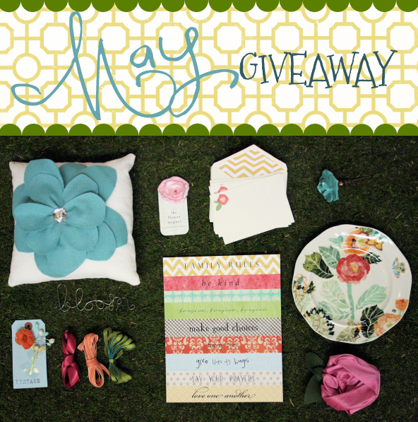 may giveaway 2011 collage may giveaway 2011 | jones design company