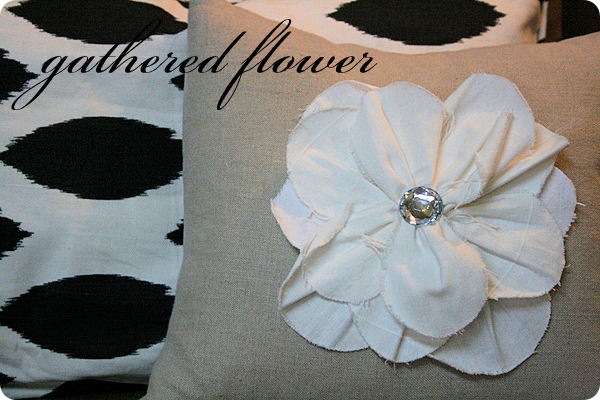 gathered flower