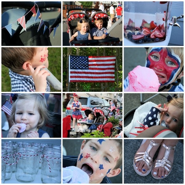 fourth of july collage