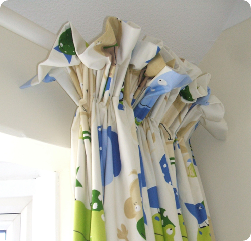 gathered heading with stand up frill gathered heading with stand up frill