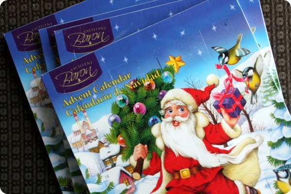 store bought advent calendar