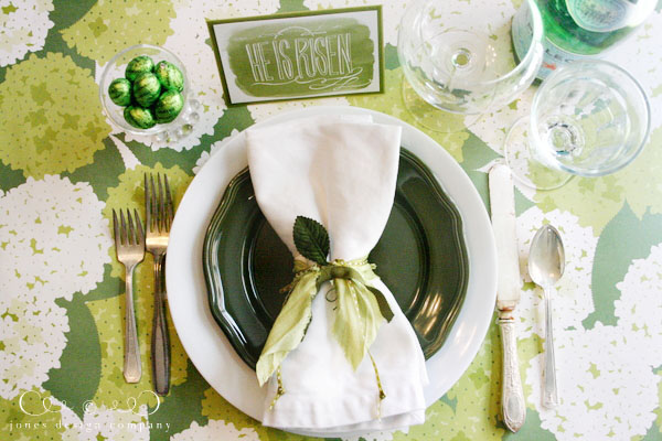 green table