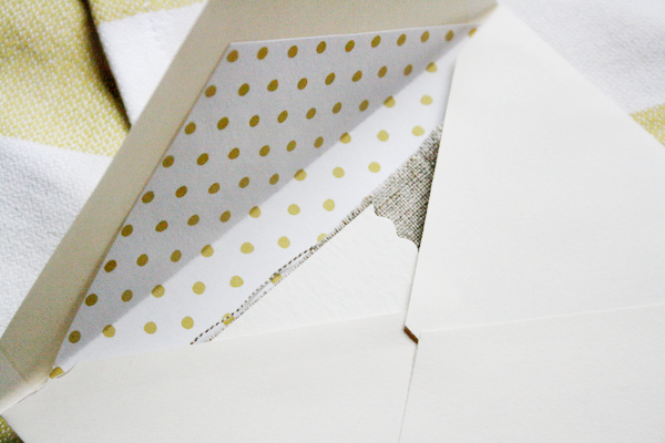 in the envelope