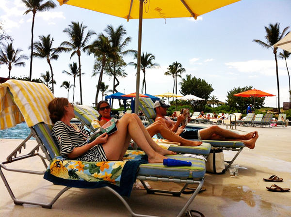 poolside