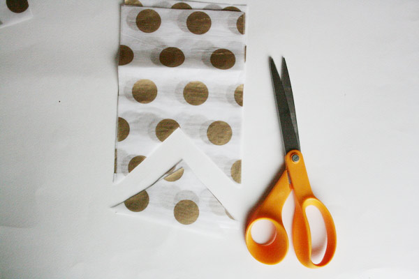 flag-banner---cut-notches-in-tissue