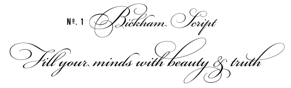 free cursive fonts with curl glyphs