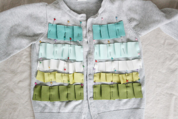 pin-all-pleats-to-the-sweater