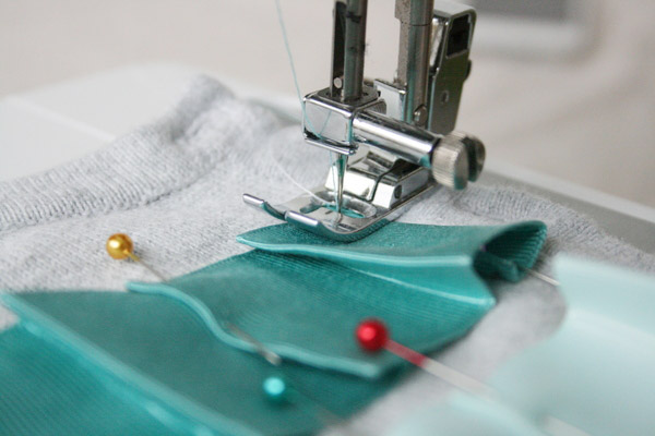 stitch-on-pleated-ribbon