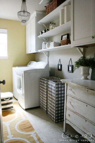 laundry-room-redo-open-shelves-laundry-hampers