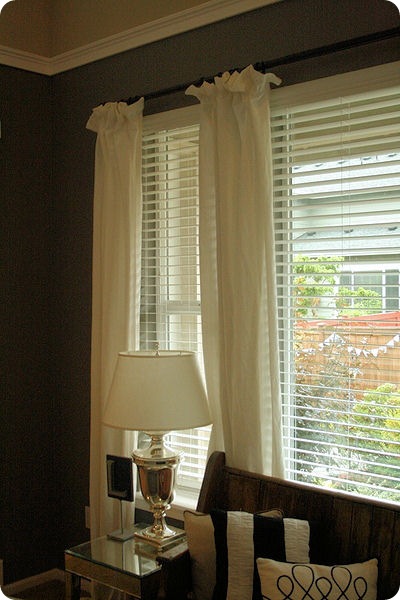 using gathering tape for curtains | jones design company