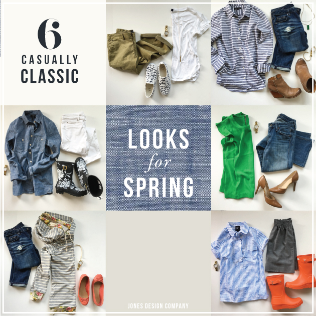 Six Classically Casual Looks For Spring | Jones Design Company | Bloglovin’